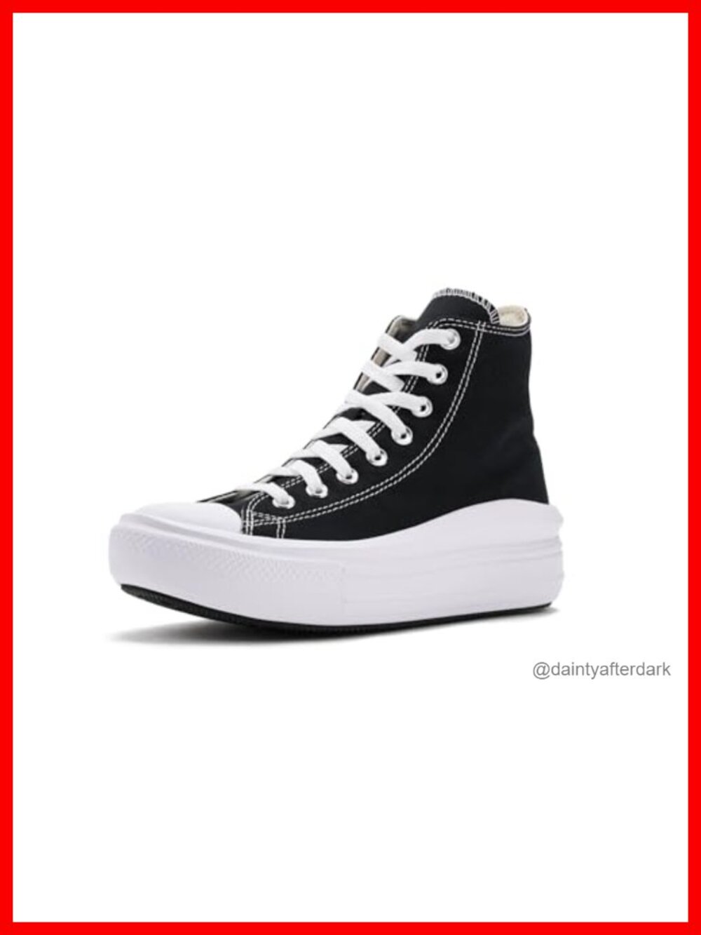 Platform High Top Sneakers Canvas OrthoLite Cushioned Lace-Up Casual